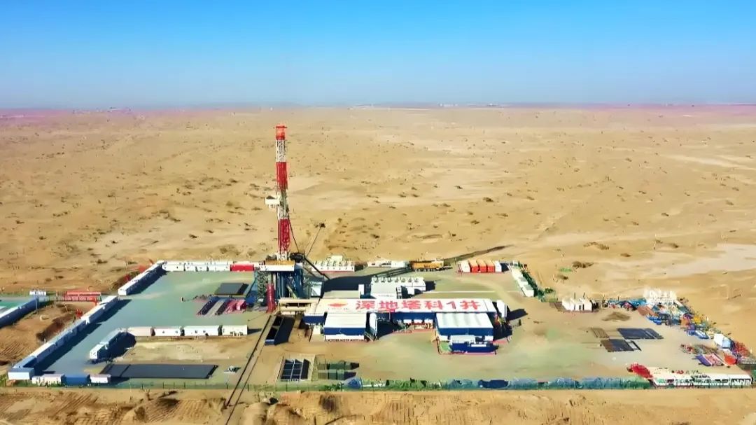 天津钢管自研高端产品助力深地塔科1井